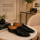 Oxford Helena Verniz Feminino Bico Fino | Carla Collections