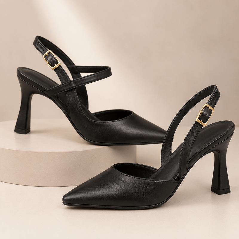 Scarpin Slingback Salto Taça