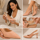 Scarpin Slingback Salto Taça