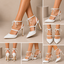 Scarpin com Amarração Trançada