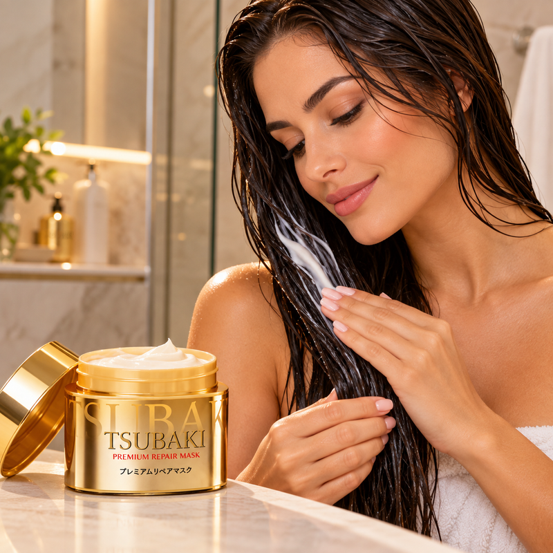 Máscara Capilar Tsubaki Premium