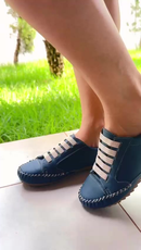 TENIS FEMININO SAPATENIS MULHER MOCATENIS GLADIADOR ELASTICO CONFORTO LEVE BARATO