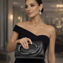 Bolsa Clutch Luxo Feminina Dourada Para Madrinha e Noiva